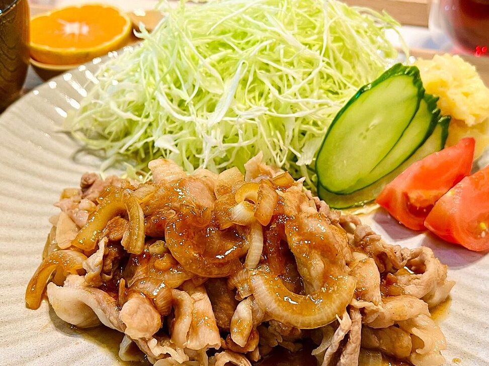 生姜焼き 豚こまの簡単レシピと調理方法